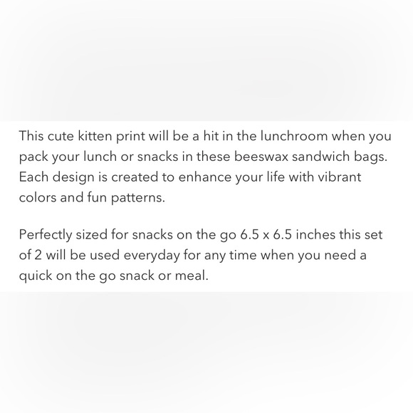 cat-lover gift bundle: beeswax sandwich bags/braided trivet/Swedish dishcloth - Picture 3 of 16